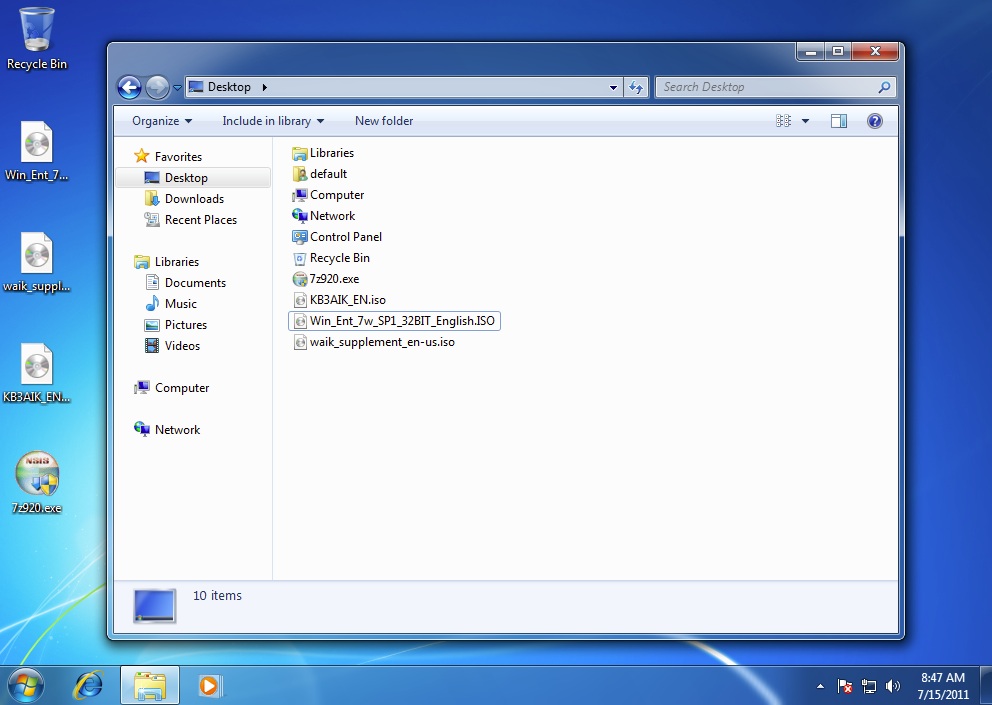 Step 2 Programs Needed for windows 7 sysprep